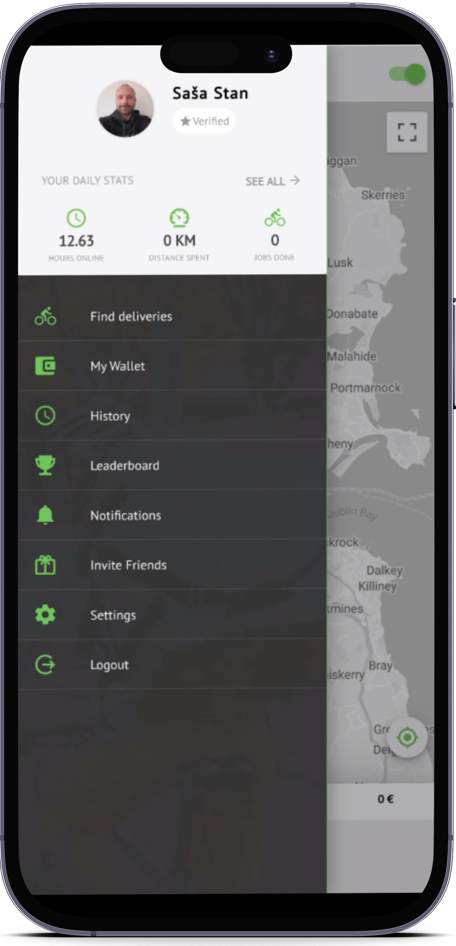 EcoGofer mobile application